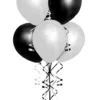 Over The Hill Bouquet consisting of 7 11" latex balloons.
