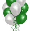 Graduation balloon bouquet consisting of 12 18" Latex balloons and 1 Graduation foil balloon.