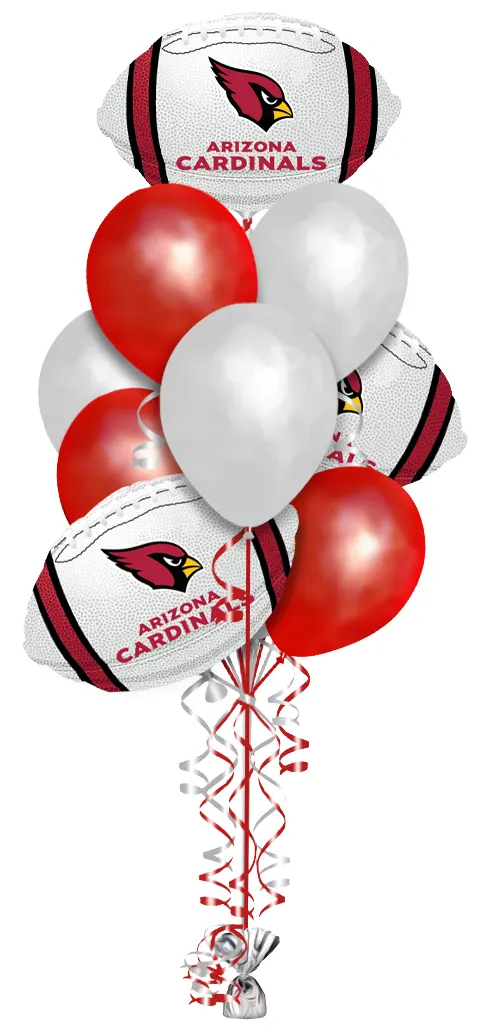 Arizona Cardinals Balloon Decorations & Delivery.